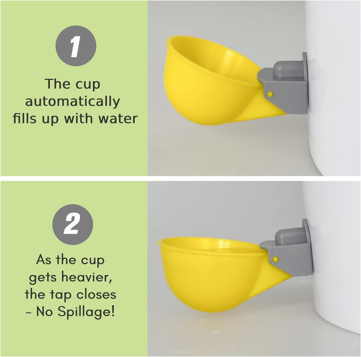 Hühnerwasserbecher, automatisches Befüllen von Geflügeltränken (6), 6