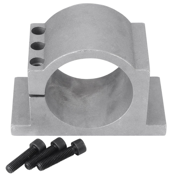 CNC Fräse Spindelaufnahme Spindelhalter, 80 mm Durchmesser CNC Spindelmotor Halterung aus Aluminium