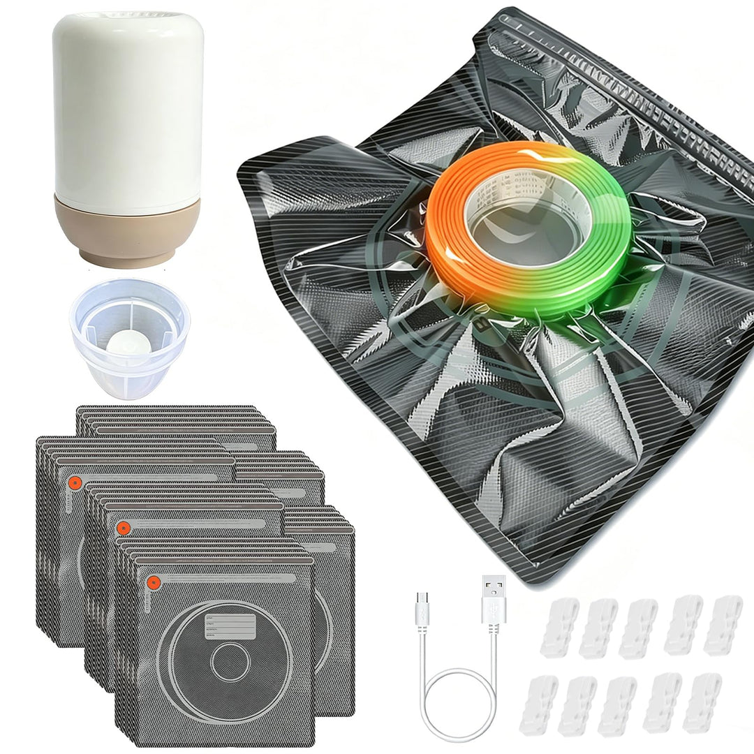 3D Drucker Filament Vakuum Aufbewahrung Set, 30 wiederverwendbare lichtdichte Vakuumbeutel 32x34 cm
