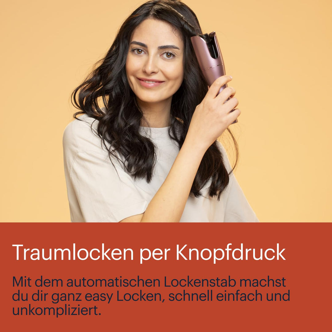 Grundig EasyCurl, automatischer Lockenstab, HS 6230, grosse und kleine Locken, lange und kurze Haare
