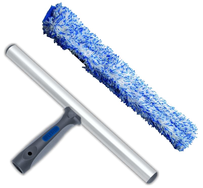 LEWI Fenster-Einwasch-Set Blue-Star (35 cm), 35 cm