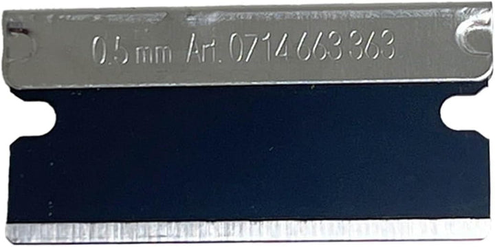 Würth 100x Schaberklingen extrem scharf schwarz für Würth Klingenschaber zum Entfernen von Kleberest