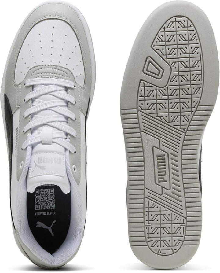 PUMA Unisex Caven 2.0 Sneaker 40.5 EU Cool Light Gray Puma Black Puma White, 40.5 EU Cool Light Gray