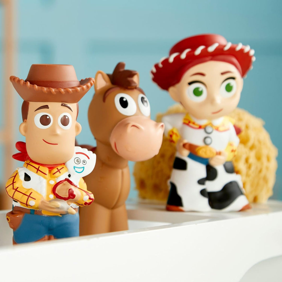 Disney Store Official - Toy Story - Badespielzeugset - 5 Teile - Mit Buzz Lightyear, Woody, Jessie,