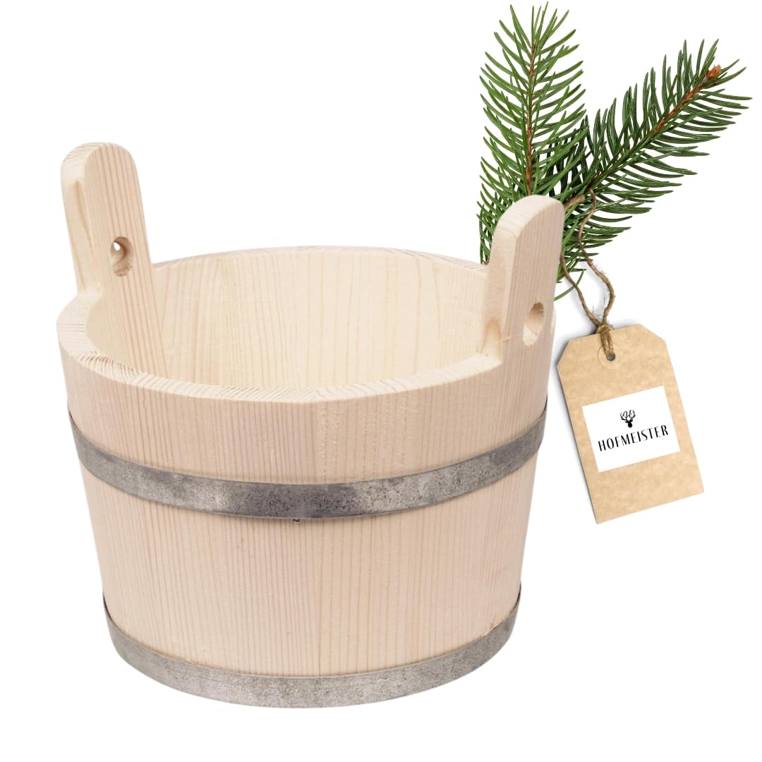 HOFMEISTER® Bottich, trichterförmig, 2 Griffe, 15 Liter, aus Fichtenholz Bottich | Trichter | 15 Lit