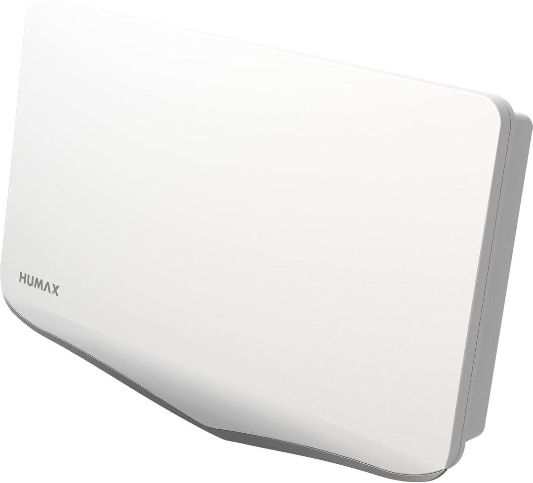 HUMAX Flat H40D4 Quad Flachantenne SAT, Satellitenantenne flach mit Quad-LNB, 4 Teilnehmer, einfache