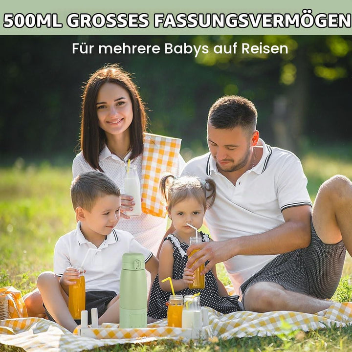 Tragbarer Baby Flaschenwärmer für Unterwegs, Mobiler und kabelloser Flaschenwärmer, Tragbarer Flasch