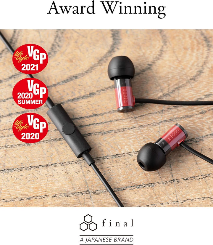 final E1000C Geräuschisolierender In-Ear Kopfhörer Mit Mikrofon Und Fernbedienung - Schwarz, E1000C