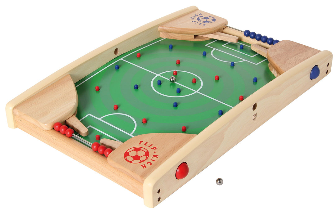 Bartl 106741 Flip Kick Deluxe, 58 cm, Flipper und Kicker, für 2 Spieler, ab 4 - 99 Jahre, Deluxe