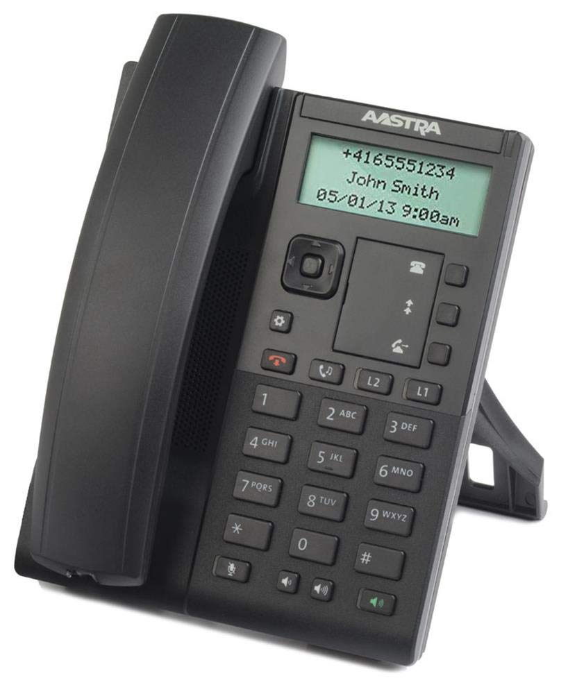 Mitel 80C00005AAA-A Entry SIP Telefon LC-Grafikdisplay 6863 schwarz