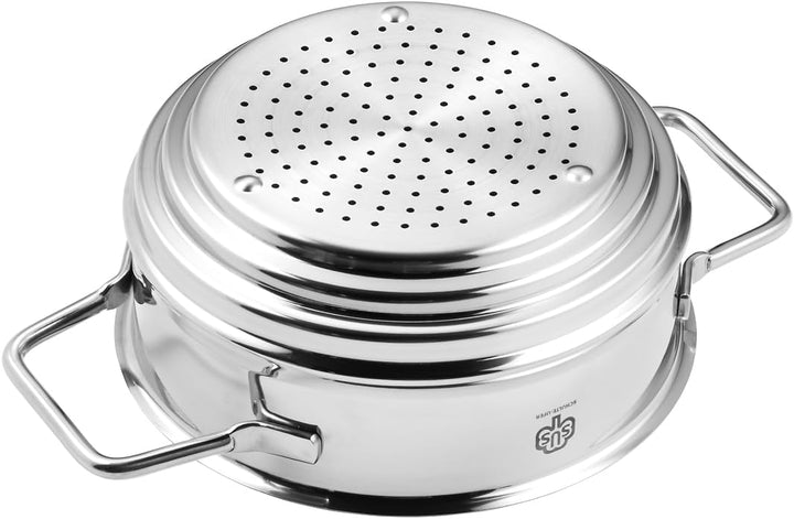 Schulte-Ufer Wega Multi-Dämpfaufsatz, Edelstahl, Silber, universal