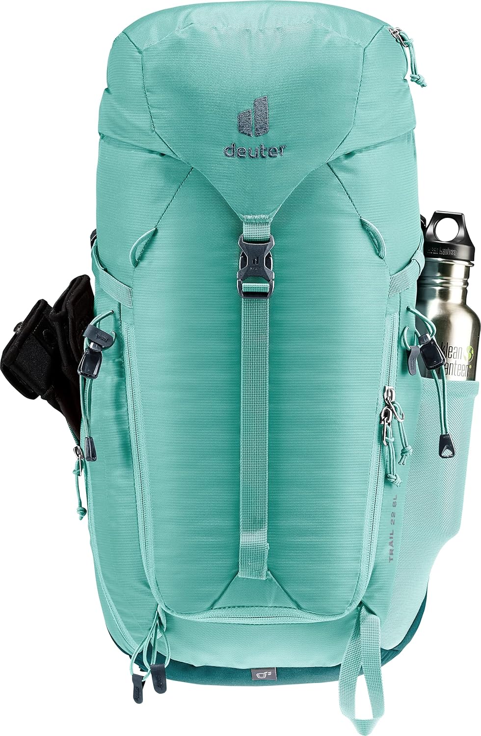 deuter Trail 22 SL Damen Klettersteig Wanderrucksack (Modell 2024) 22 L Glacier-deepsea, 22 L Glacie
