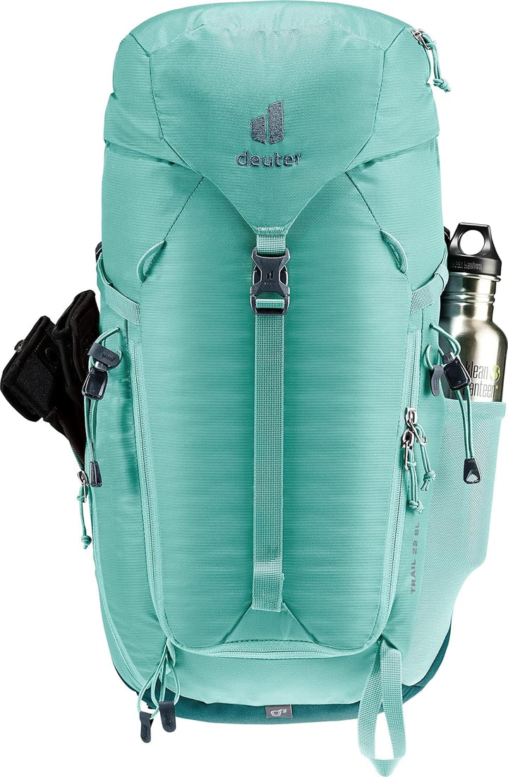 deuter Trail 22 SL Damen Klettersteig Wanderrucksack (Modell 2024) 22 L Glacier-deepsea, 22 L Glacie