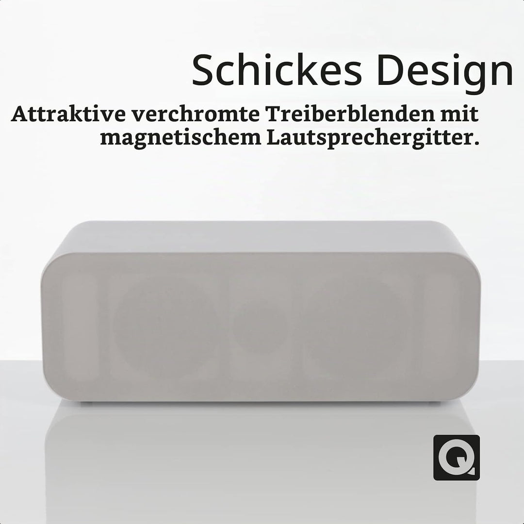 Q Acoustics Centerlautsprecher Q 3090 CI Weiss, Weiss