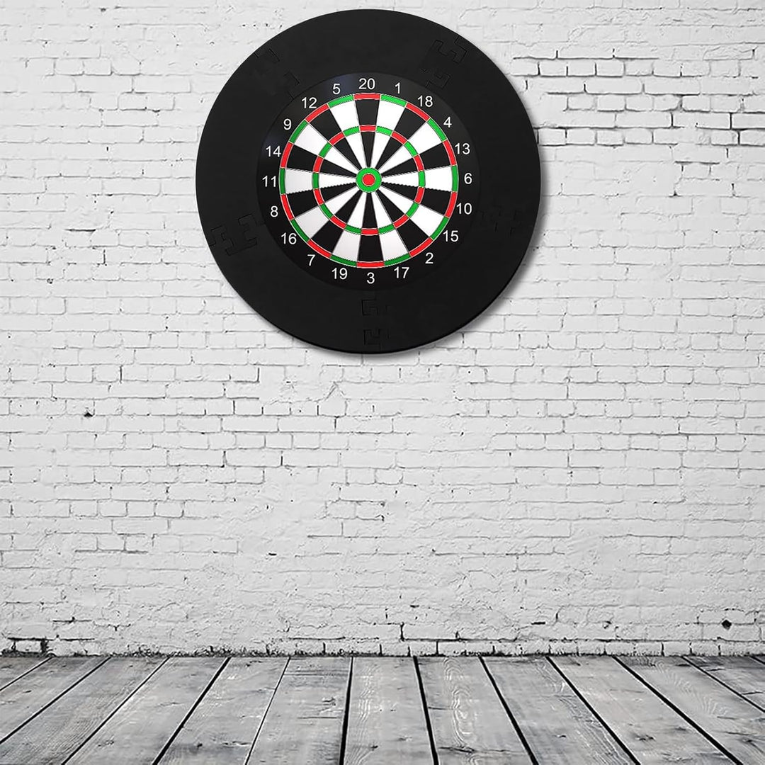 Dartscheibe Schutzring, Ø45 cm Surround Dartscheibe,2,5cm Dick Surround Auffangring Dart Backboard,E