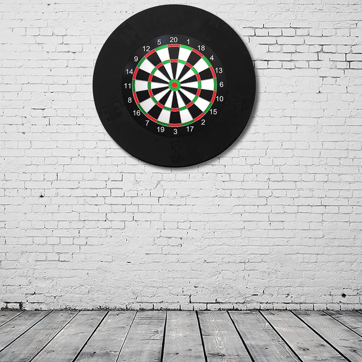Dartscheibe Schutzring, Ø45 cm Surround Dartscheibe,2,5cm Dick Surround Auffangring Dart Backboard,E