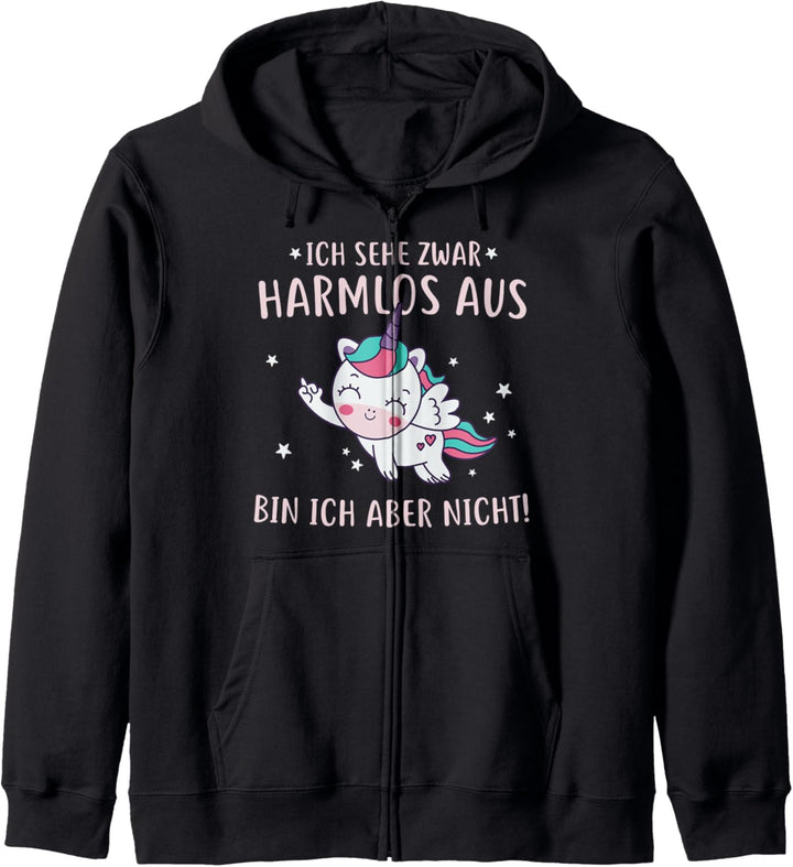Lustiges Kinder Spruch Witzige Geschenk Tochter Einhorn Kapuzenjacke