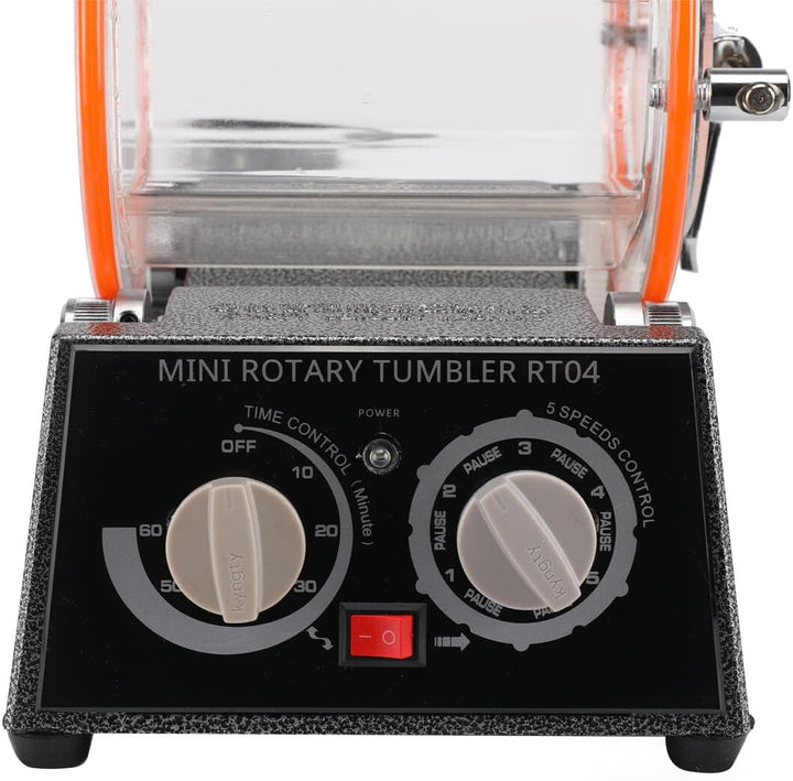 3KG Poliertrommel Poliermaschine Schmuck polieren Maschine Rotary Tumbler Schmuckpolier Poliertromme