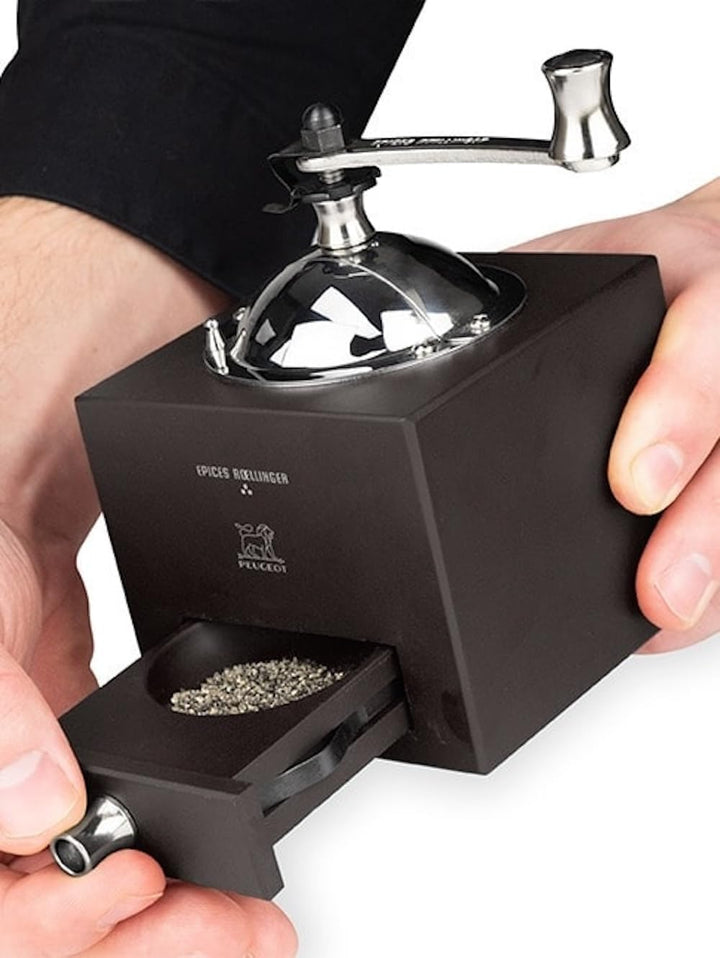 PEUGEOT - Pfeffermühle Roellinger 13 cm - Inspiriert von der traditionellen Peugeot Kurbelmühle mit