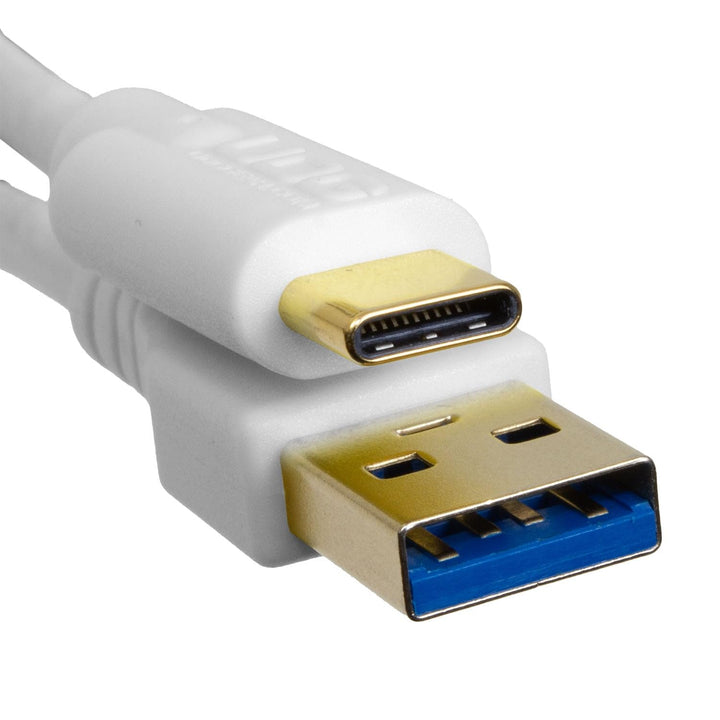 UDG Ultimate USB Cable - USB 3.2 C-A - High-Speed, Audio-optimiert – Weiss, Gerade, 1.5 m (U98001WH)