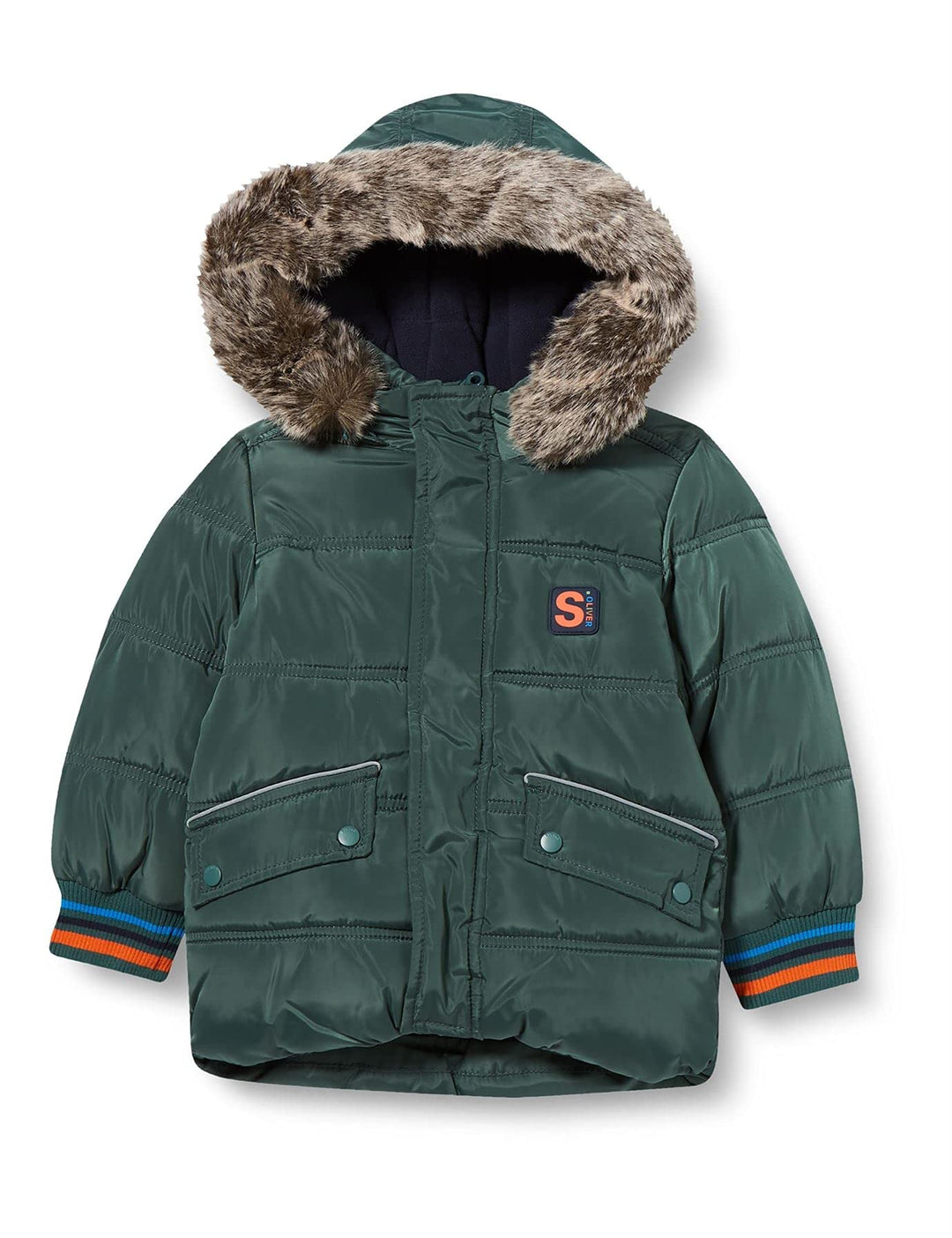 s.Oliver Jungen Jacke Langarm 104 petrol #4E5755, 104 petrol #4E5755