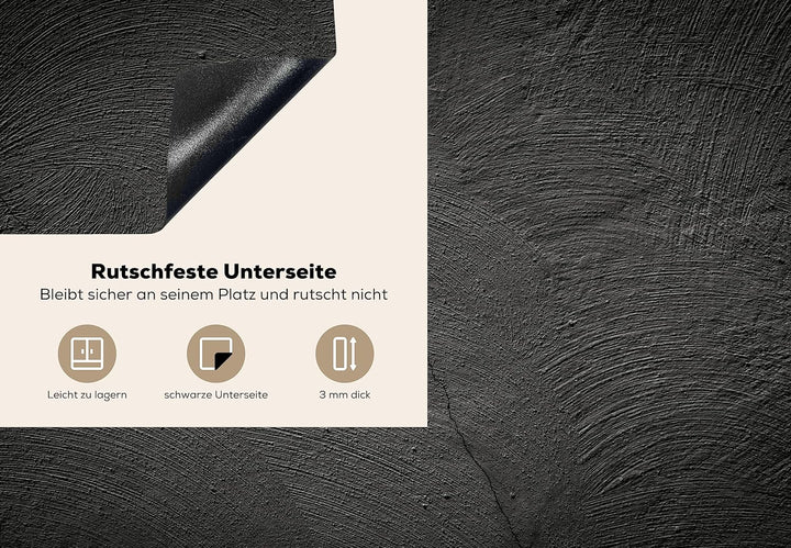 Herdabdeckplatte Einteilig Küche Herdabdeckung Induktionsfeld Ceranfeld Herdabdeckplatten Vinyl Matt