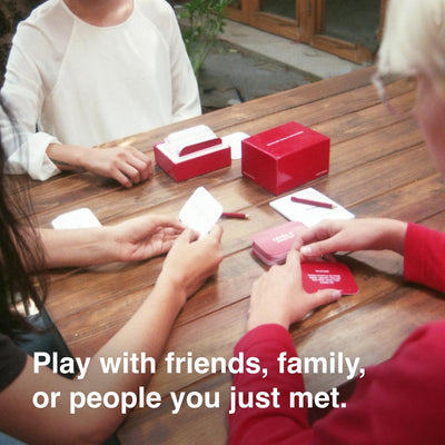 We're Not Really Strangers Kartenspiel – ein interaktives Kartenspiel für Erwachsene und Eisbrecher
