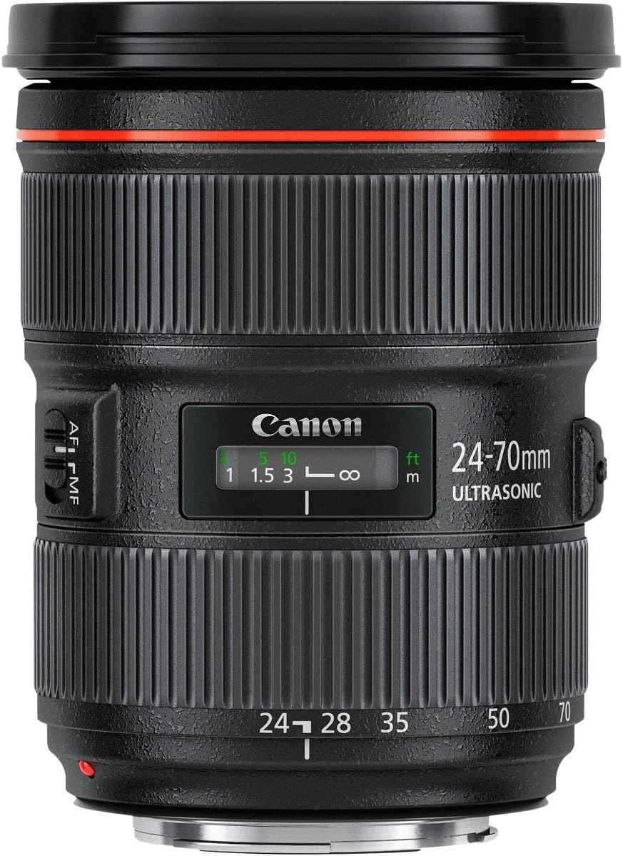 Canon EF 24–70 mm f/2.8L II USM Standard-Zoomobjektiv, 5175B002, schwarz