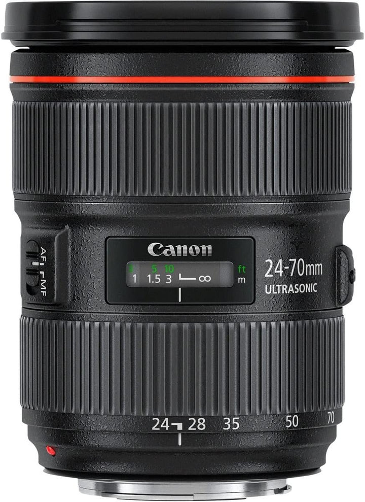Canon EF 24–70 mm f/2.8L II USM Standard-Zoomobjektiv, 5175B002, schwarz