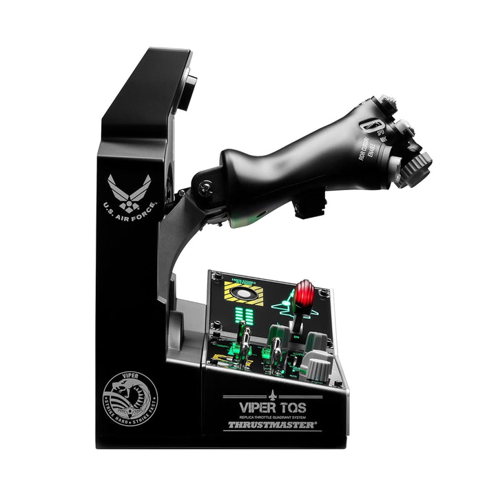 Thrustmaster Viper TQS Mission Pack für PC, Schubhebelquadranten-System aus Metall, Inklusive Schubh
