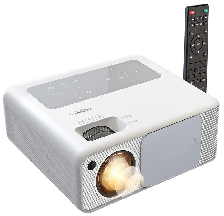 Beamer mit Mediaplayer: LED-Full-HD-Beamer, Native 1080p, 800 ANSI-Lumen, 18.000 lm, Dualband (Heimk