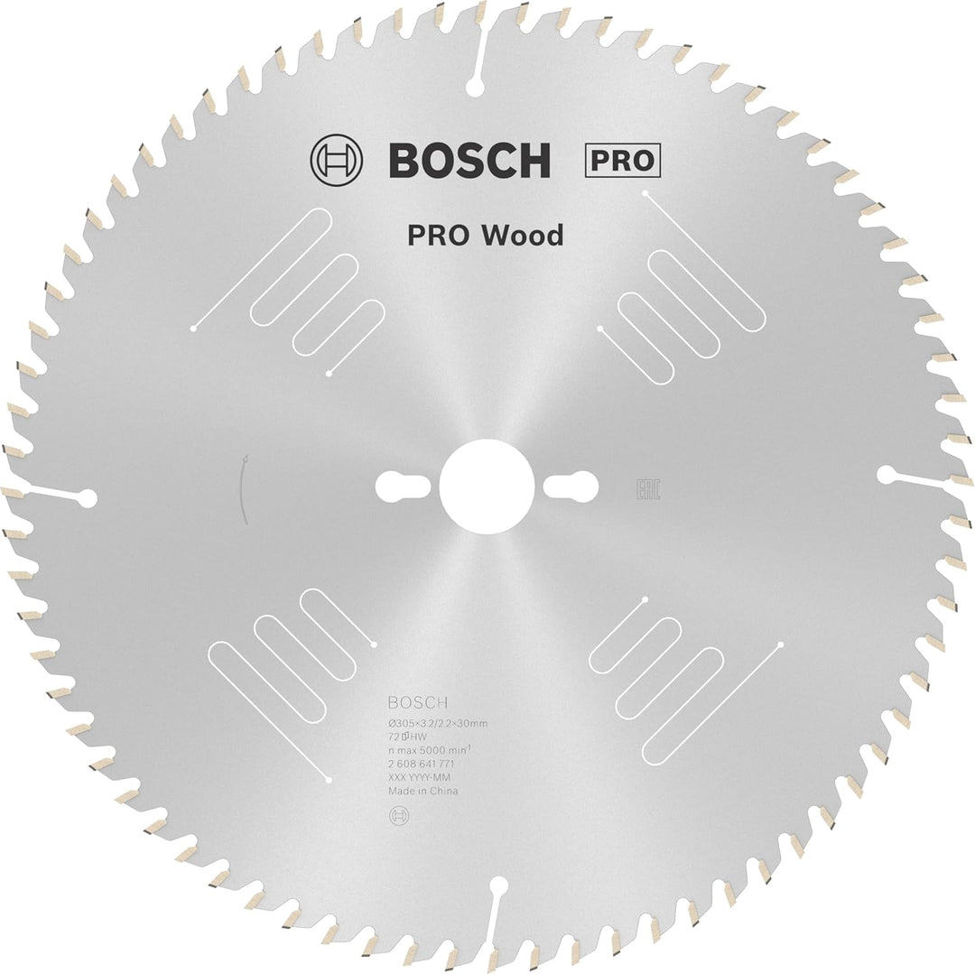 Bosch Accessories Professional Kreissägeblatt (für Holz, AussenØ: 305 mm, Bohrung: 30 mm, Zubehör fü