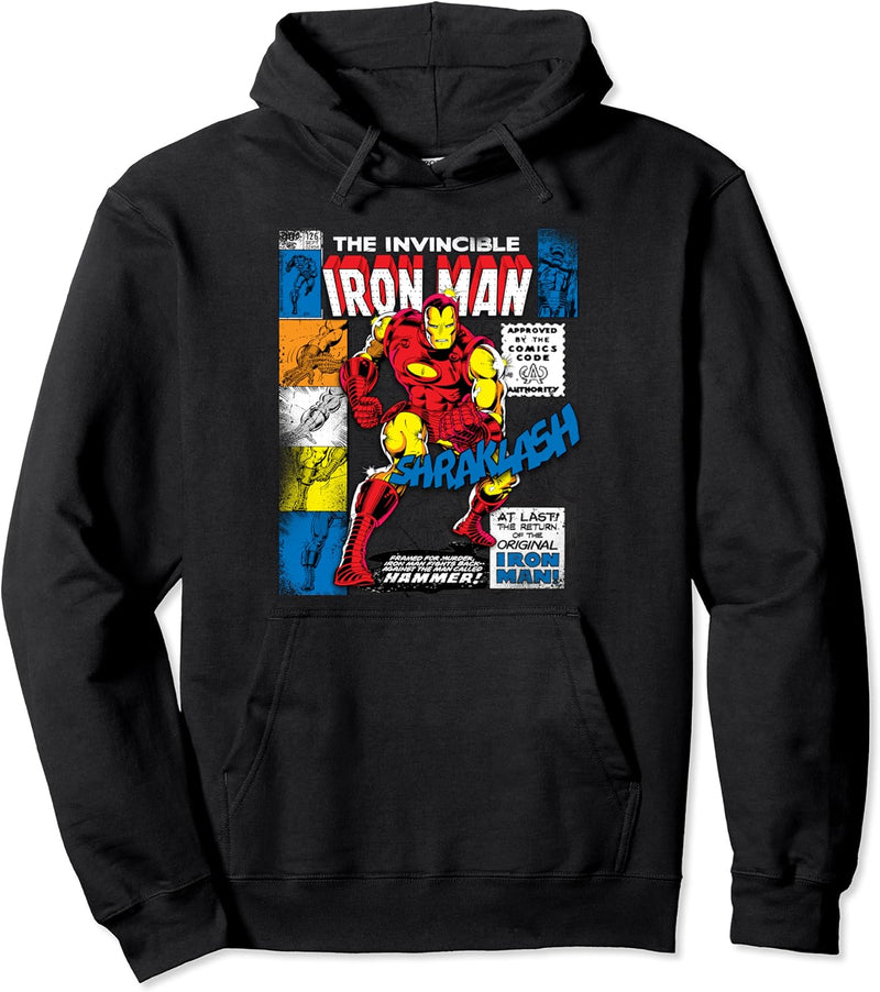 Marvel Iron Man Invincible Pullover Hoodie
