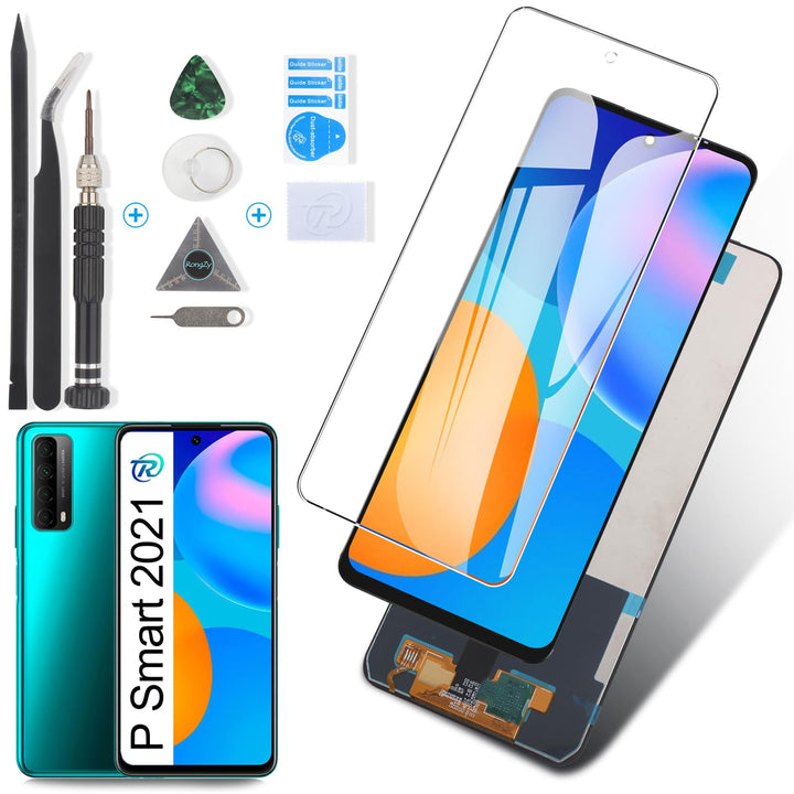 RongZy Display für Huawei P Smart 2021 PPA-LX2 LCD-Bildschirm Ersatz Touch Display Digitizer Baugrup