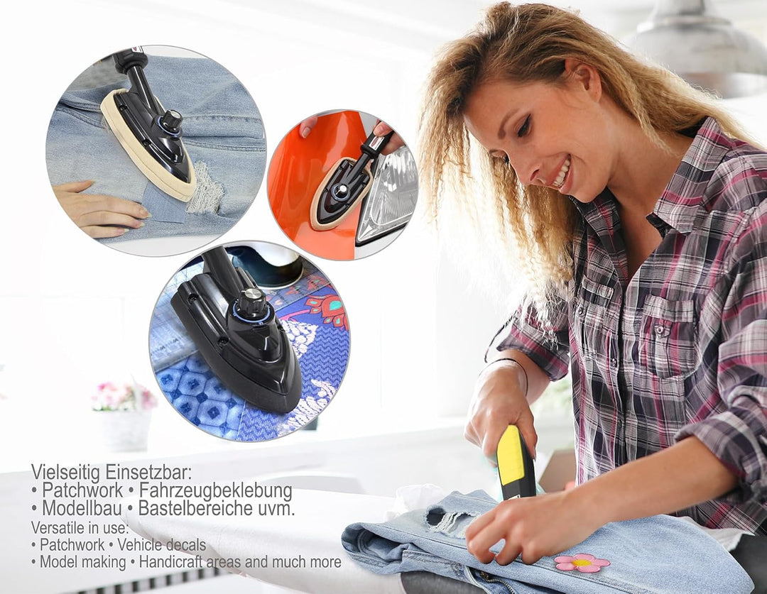 JAMARA 172140 - Folienbügeleisen Pro Control Iron Single, Single