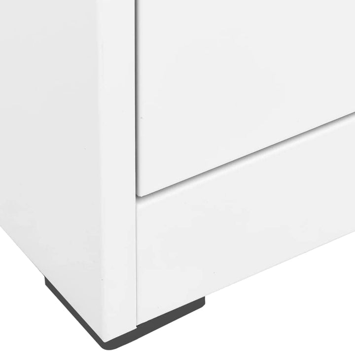 vidaXL Aktenschrank Büroschrank Metallschrank Schrank Stahlschrank Schubladenschrank Bürocontainer L