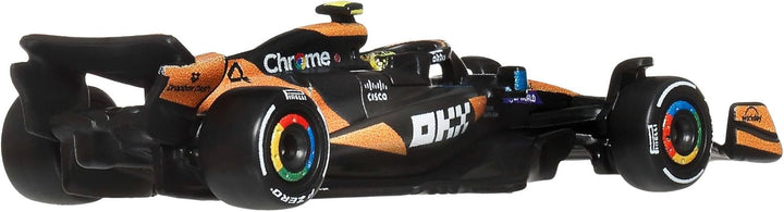 Hot Wheels Formel 1 Premium Die-Cast-Spielzeugauto im Massstab 1:64 Sammelspielzeug-Rennauto mit Rea