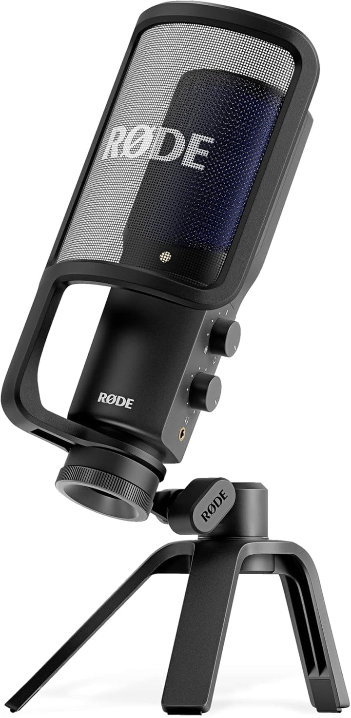 RØDE NT-USB+ Professionelles USB-Mikrofon für Profi-Audioaufnahmen direkt auf dem Computer oder Mobi