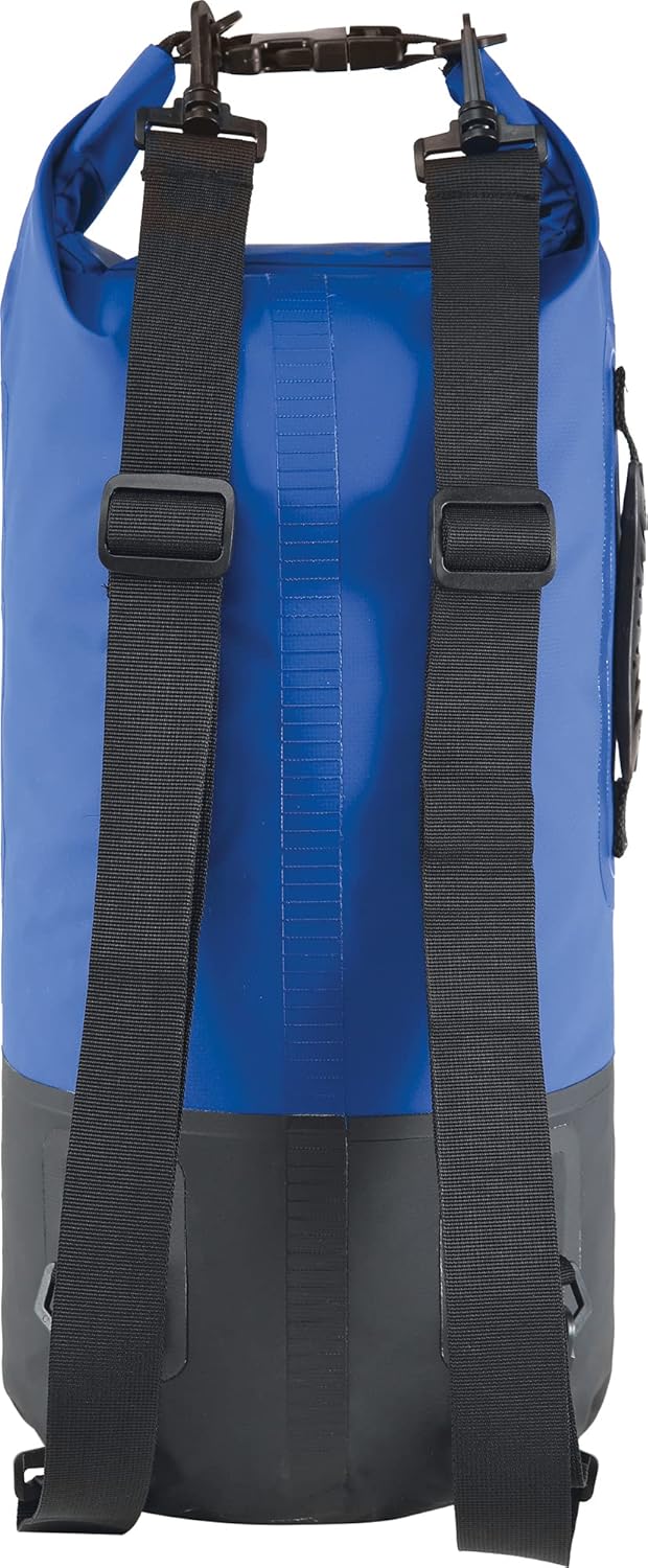 Cressi Unisex – Erwachsene Dry Bag Premium 20LT 20 L Schwarz/Blau/Bicolor, 20 L Schwarz/Blau/Bicolor