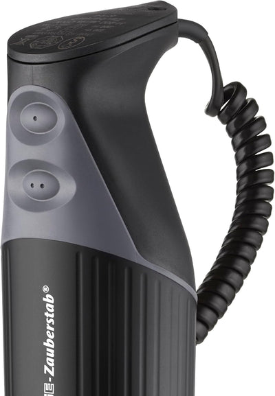 ESGE Zauberstab M 200 BBQ 98215 Stabmixer schwarz, Pürierstab, Handmixer, Profi, inkl. Zubehör, bis