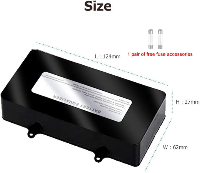 SolaMr 48V Batterie-Equalizer 4x12V Batterie Ausgleicher Battery Balancer Equalizer für Gel/Hochwass