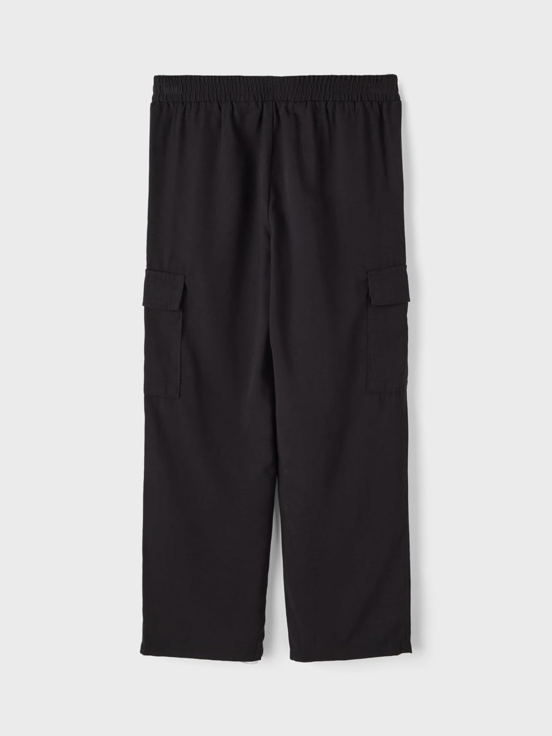 NAME IT Girl Cargohose Straight Fit, Schwarz
