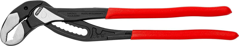 KNIPEX Alligator XL, Wasserpumpenzange | Rohrzange, sehr gross, Chrom-Vanadium, atramentiert, 400 mm