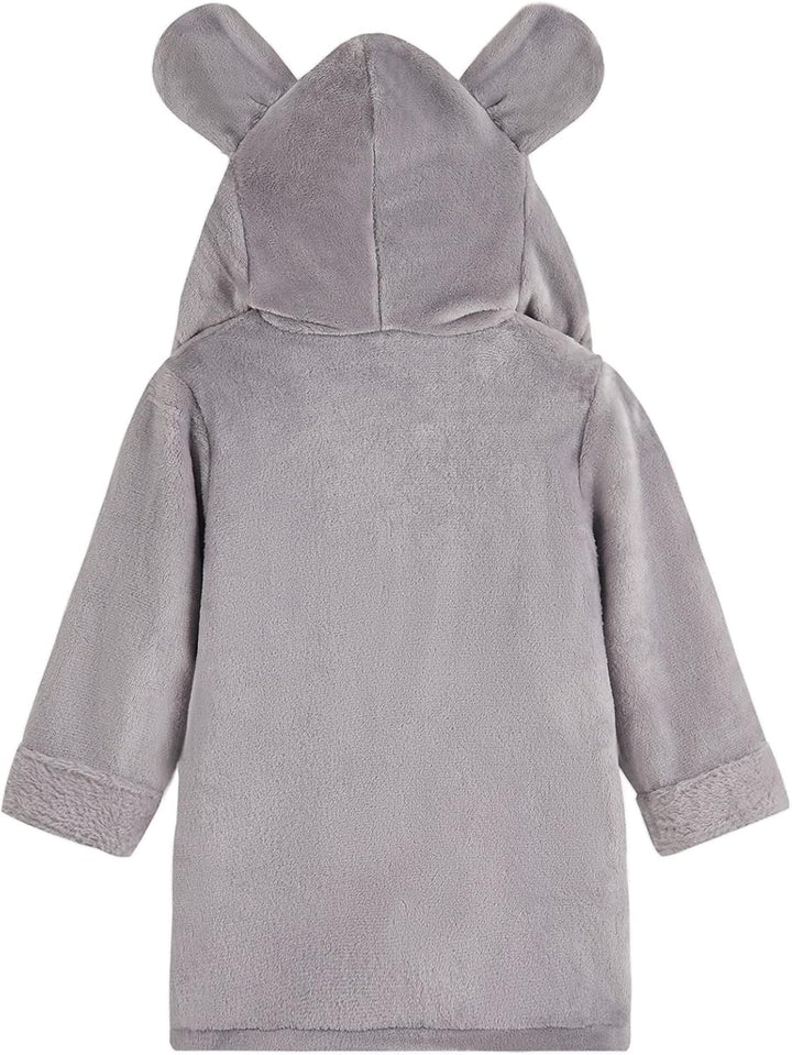 TEDD Jungen Bademäntel Unisex Kinder Morgenmantel Kapuze Nachtwäsche Robe Taillengürtel Bademantel P