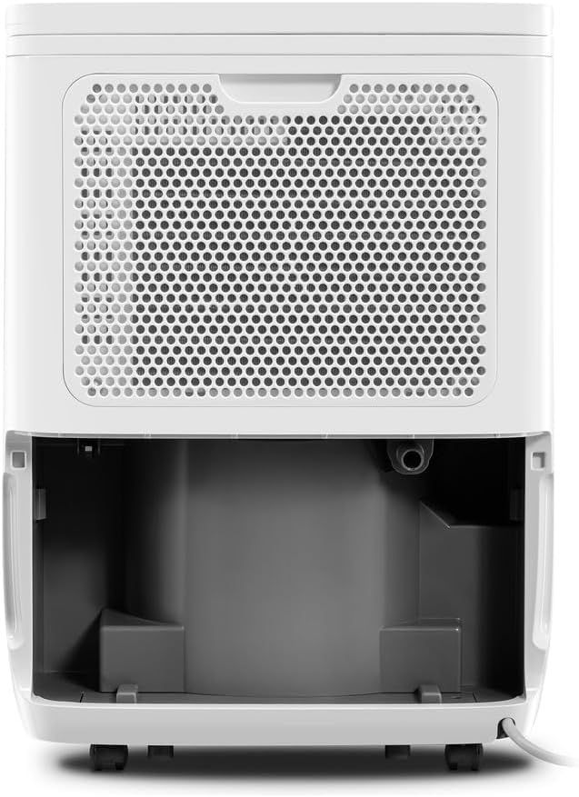 TROTEC Raumentfeuchter elektrisch TTK 27 E – Leistung 12 L/Tag – Fläche 15 m² / 37 m³ – Entfeuchtung