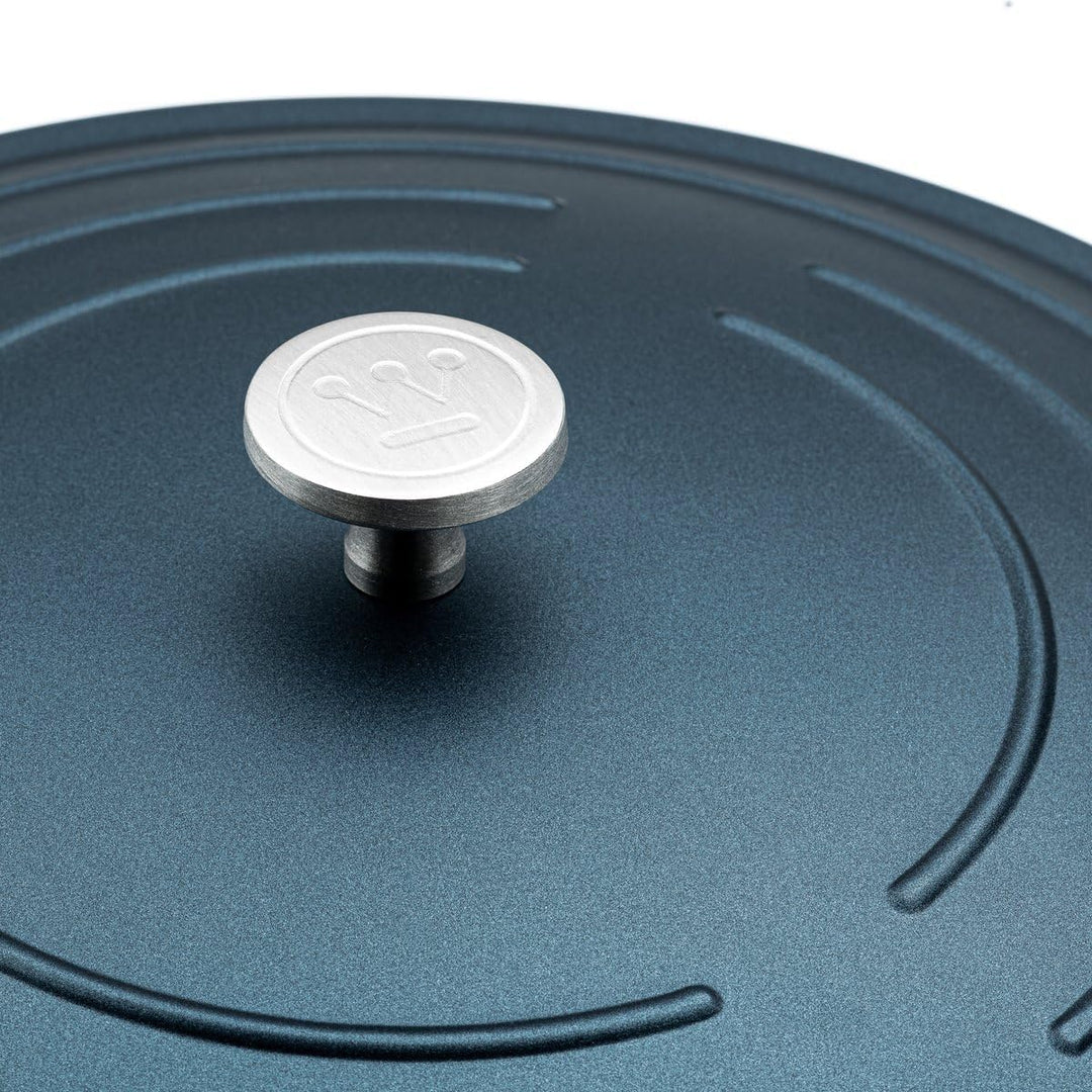 Westinghouse PERFORMANCE SERIES Wok Pfanne mit Deckel, Beschichtete Pfanne 28 cm mit Edelstahl-Griff