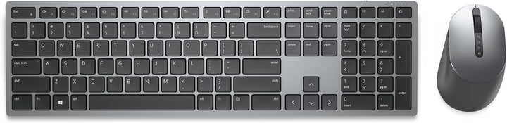 Dell KM7321W, Wireless, Multimedia, Tastatur und Maus Set, US International (QWERTY), schwarz Dell W