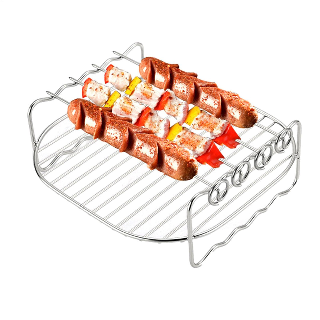 Grillrost Für Heissluftfritteuse, Heissluftfritteuse Grillrost, Luftfritteusen-Gestell 6, 7, 8 Zoll,