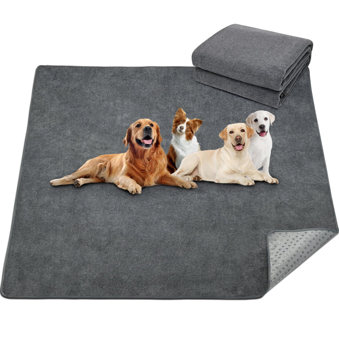 1er-Pack Waschbare Welpen Unterlagen Puppy Training Pads, 122 x 153 cm schnell absorbierende Haustie