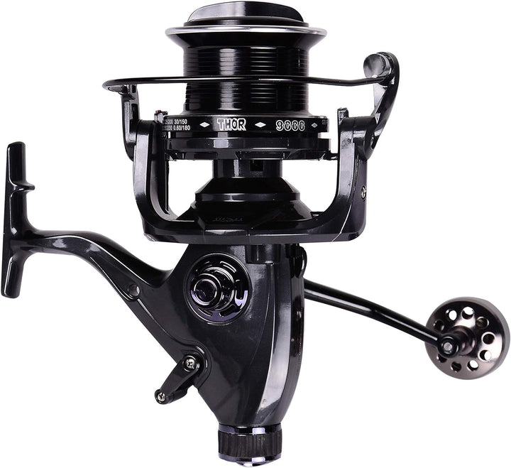 HiUmi Carp Fishing Reels 8000 9000 10000 Bait Runner Big Free Runner Double Brake Feeder 12+1 Ball B